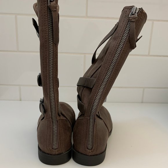 NWT Brash™ Boots - Payless ShoeSource Man-Made materials Tan Size 4 - Picture 3 of 7